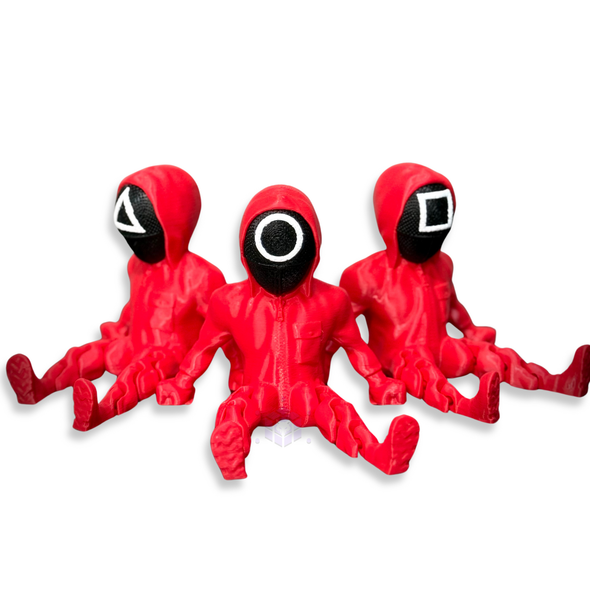 Action Figure Boneco guardas ROUND 6 Articulado COMPRE 1 LEVE 3 Pronta Entrega Decoração de Luxo artesanal