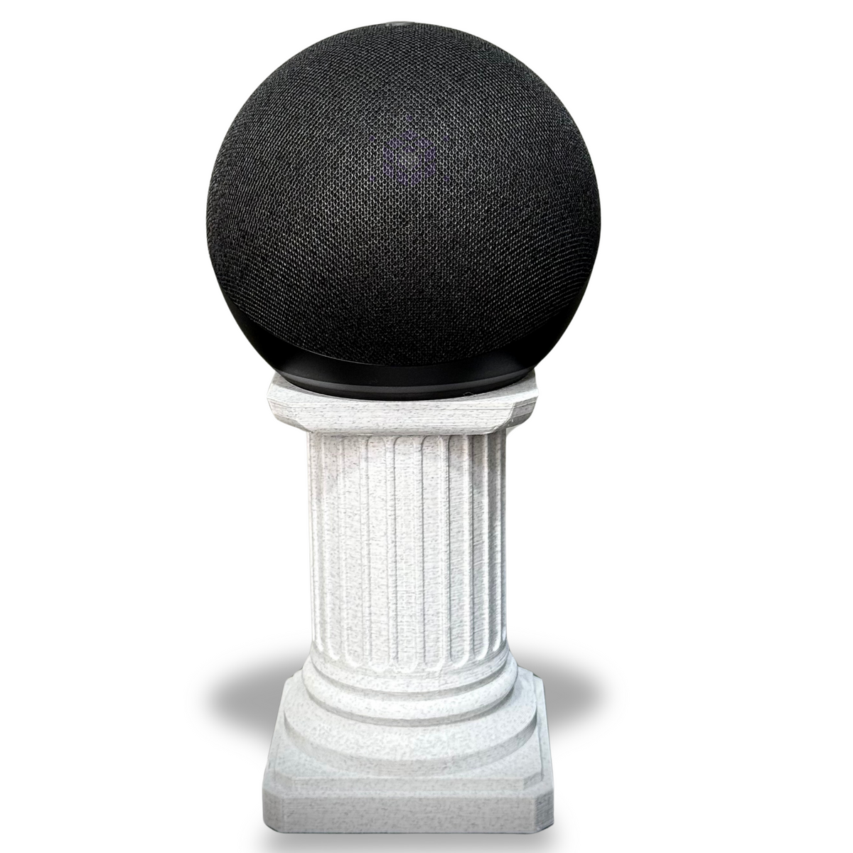 Suporte De Mesa Para Alexa Echo Dot 4 E 5 Coliseu Mármore