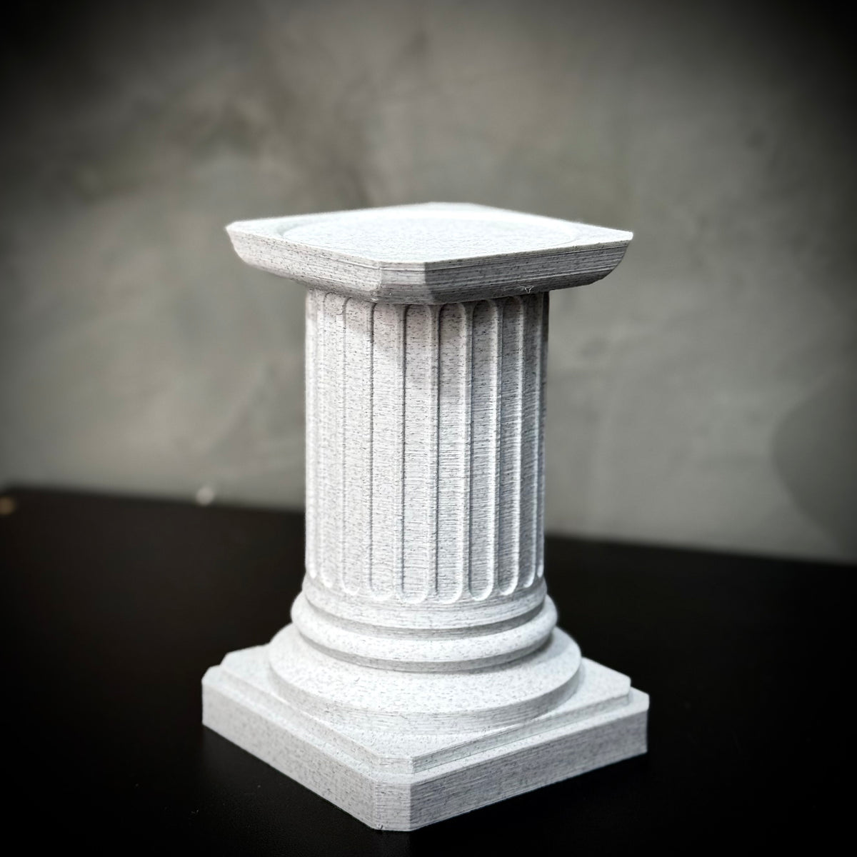 Suporte De Mesa Para Alexa Echo Dot 4 E 5 Coliseu Mármore