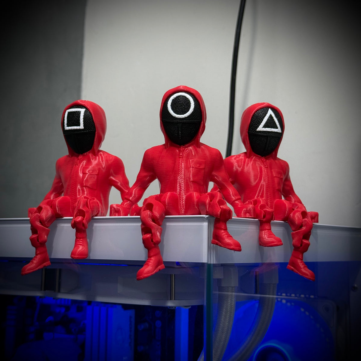 Action Figure Boneco guardas ROUND 6 Articulado COMPRE 1 LEVE 3 Pronta Entrega Decoração de Luxo artesanal