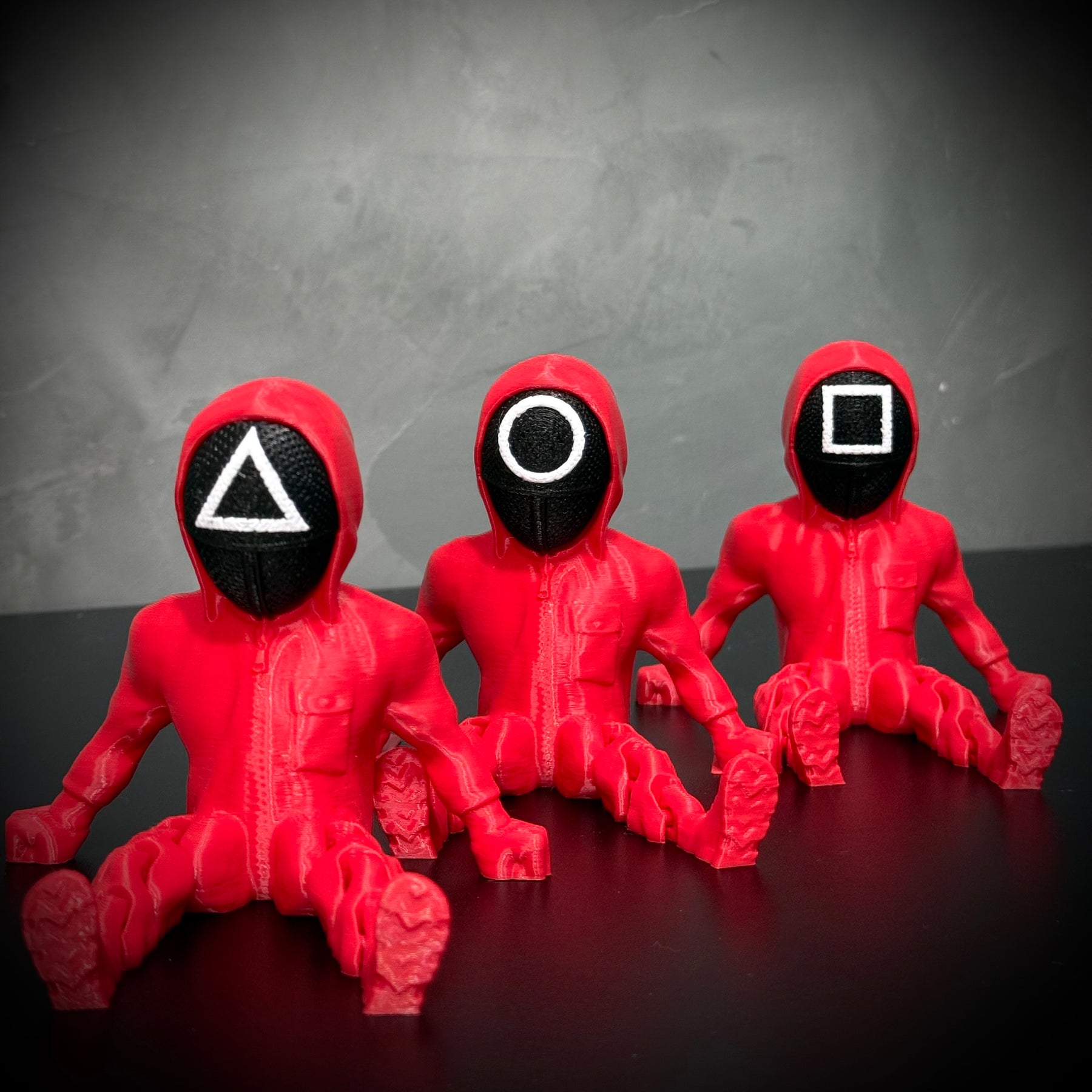 Action Figure Boneco guardas ROUND 6 Articulado COMPRE 1 LEVE 3 Pronta Entrega Decoração de Luxo artesanal