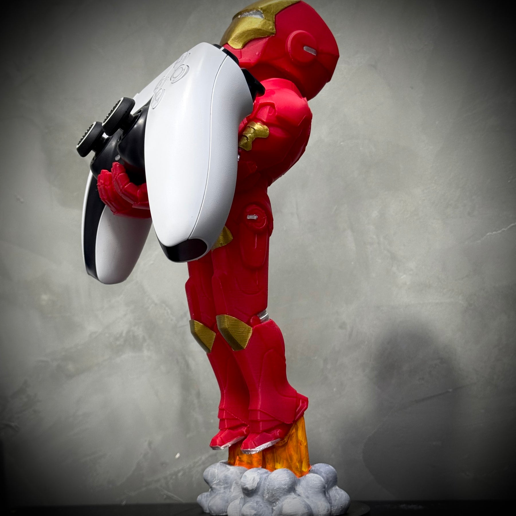 Suporte Premium Action Figure Controle Playstation Xbox Homem de Ferro de Luxo ( Iron man) Vingadores Pronta Entrega