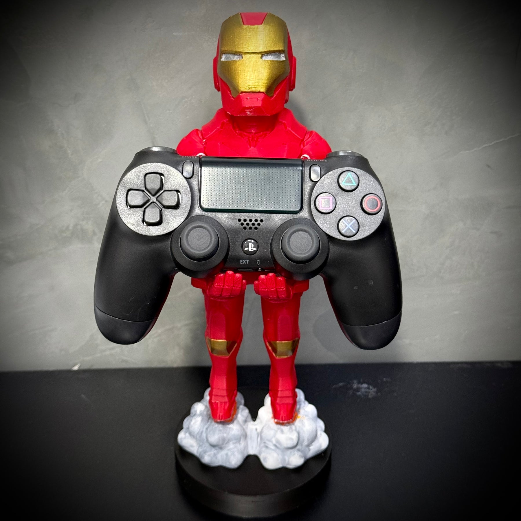 Suporte Premium Action Figure Controle Playstation Xbox Homem de Ferro de Luxo ( Iron man) Vingadores Pronta Entrega