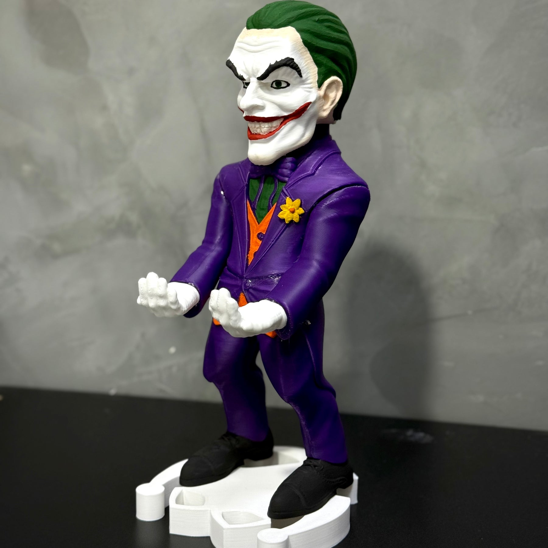 Suporte Premium Para Controle de Playstation e Xbox Coringa (Jooker) de luxo pintado a mão Pronta Entrega com chaveiro de brinde