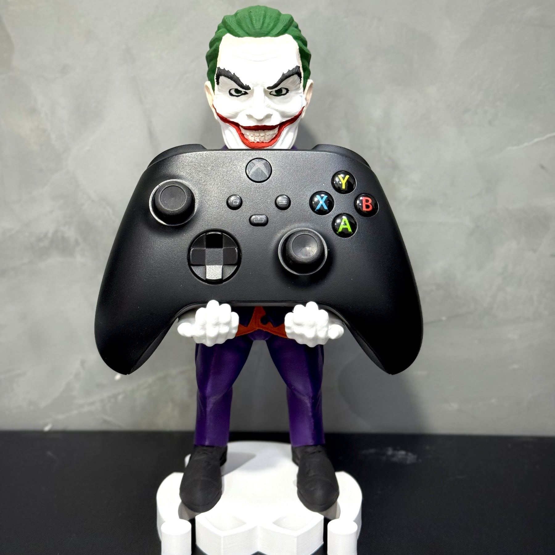 Suporte Premium Para Controle de Playstation e Xbox Coringa (Jooker) de luxo pintado a mão Pronta Entrega com chaveiro de brinde