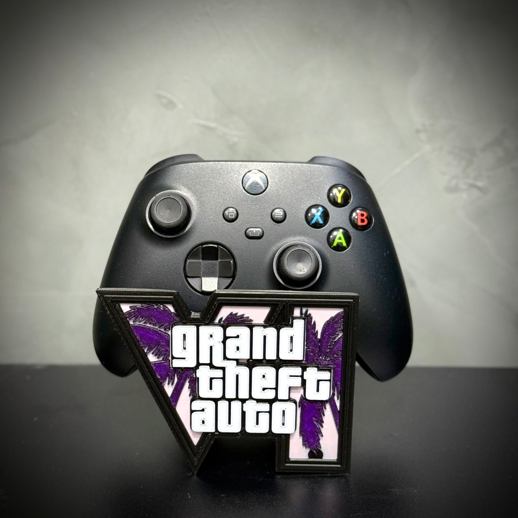Suporte Premium para Controle Playstation/xbox GTA 6 , de luxo pintado a mão +CHAVEIRO DE BRINDE Pronta Entrega