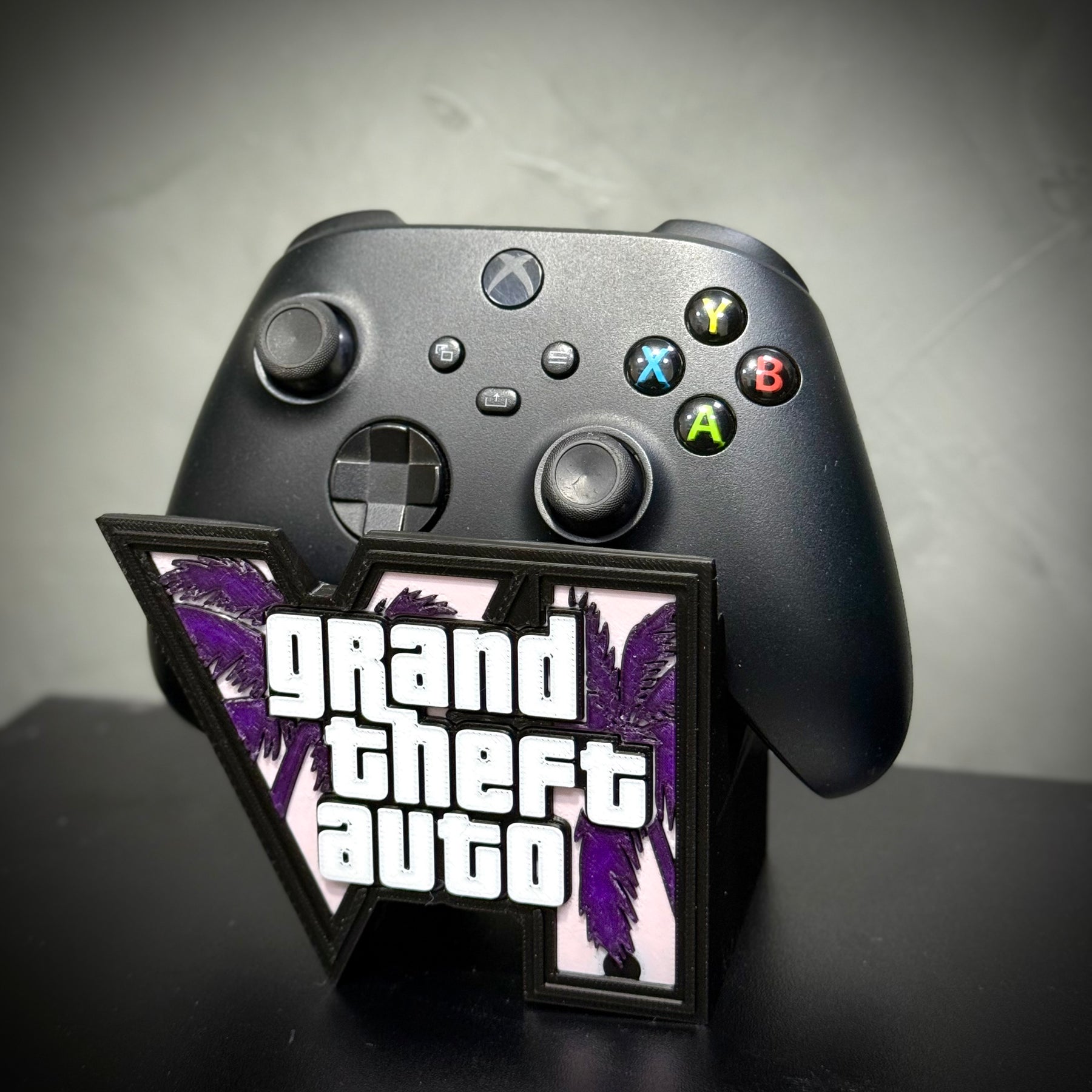 Suporte Premium para Controle Playstation/xbox GTA 6 , de luxo pintado a mão +CHAVEIRO DE BRINDE Pronta Entrega