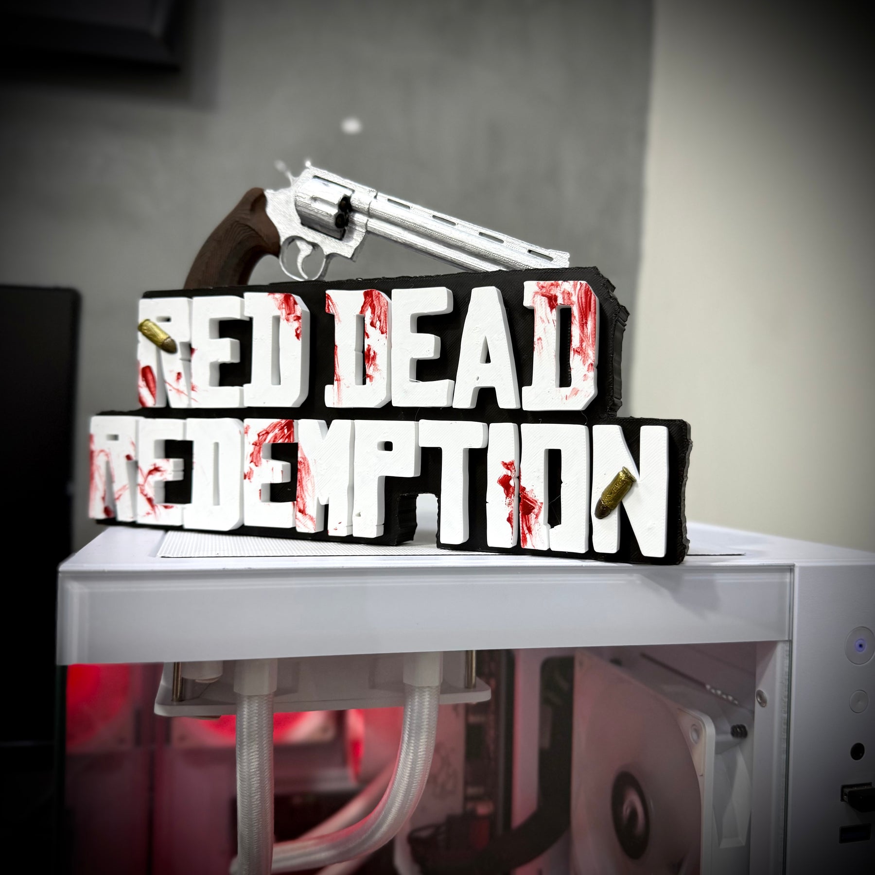 Quadro 3D Premium Red Dead Redemption de Luxo +CHAVEIRO DE BRINDE Pronta Entrega