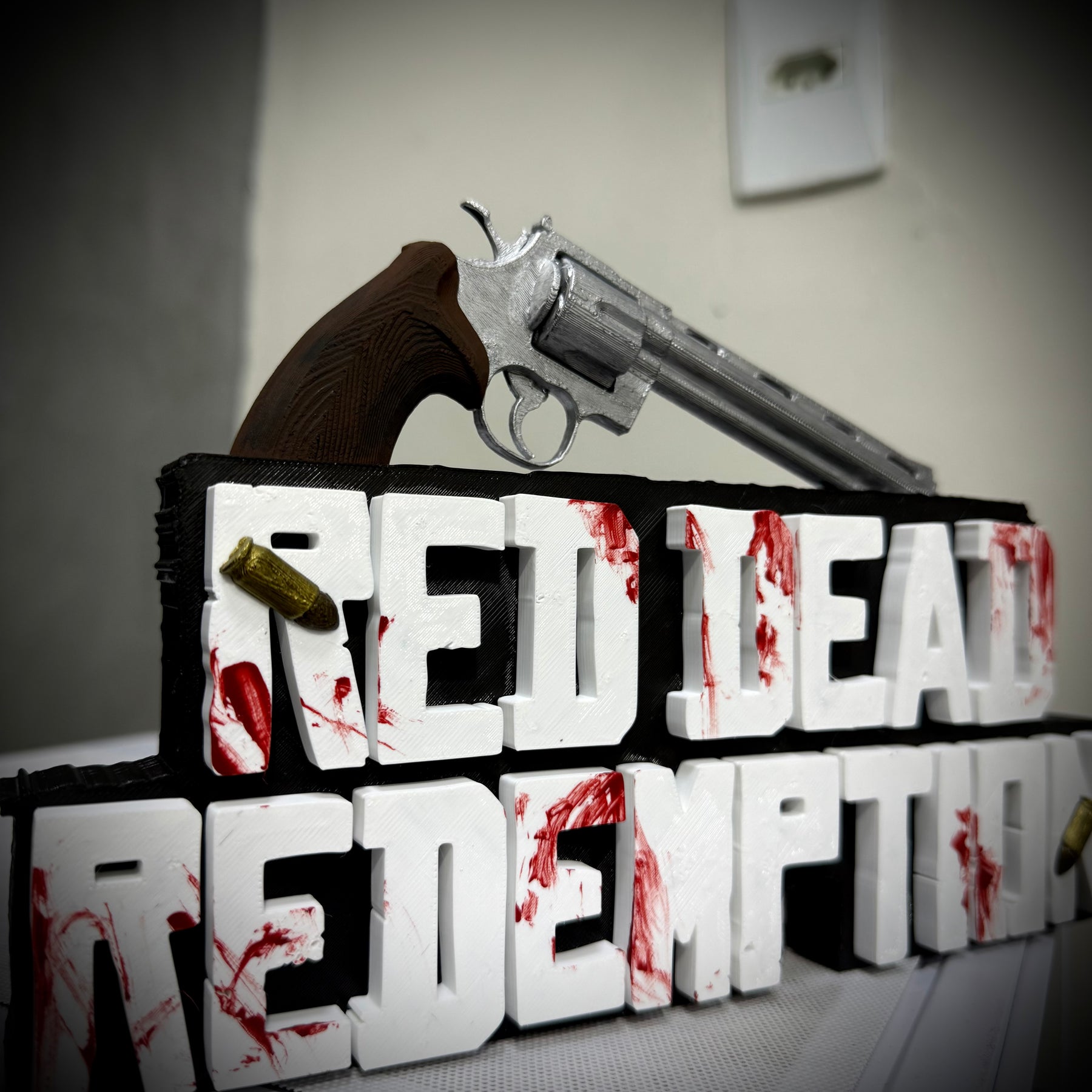 Quadro 3D Premium Red Dead Redemption de Luxo +CHAVEIRO DE BRINDE Pronta Entrega
