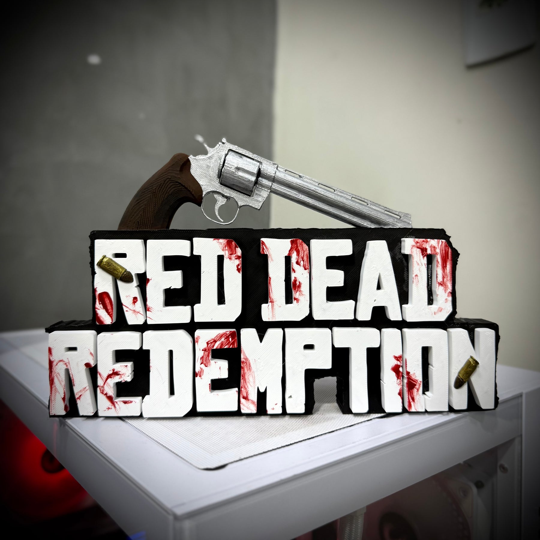 Quadro 3D Premium Red Dead Redemption de Luxo +CHAVEIRO DE BRINDE Pronta Entrega