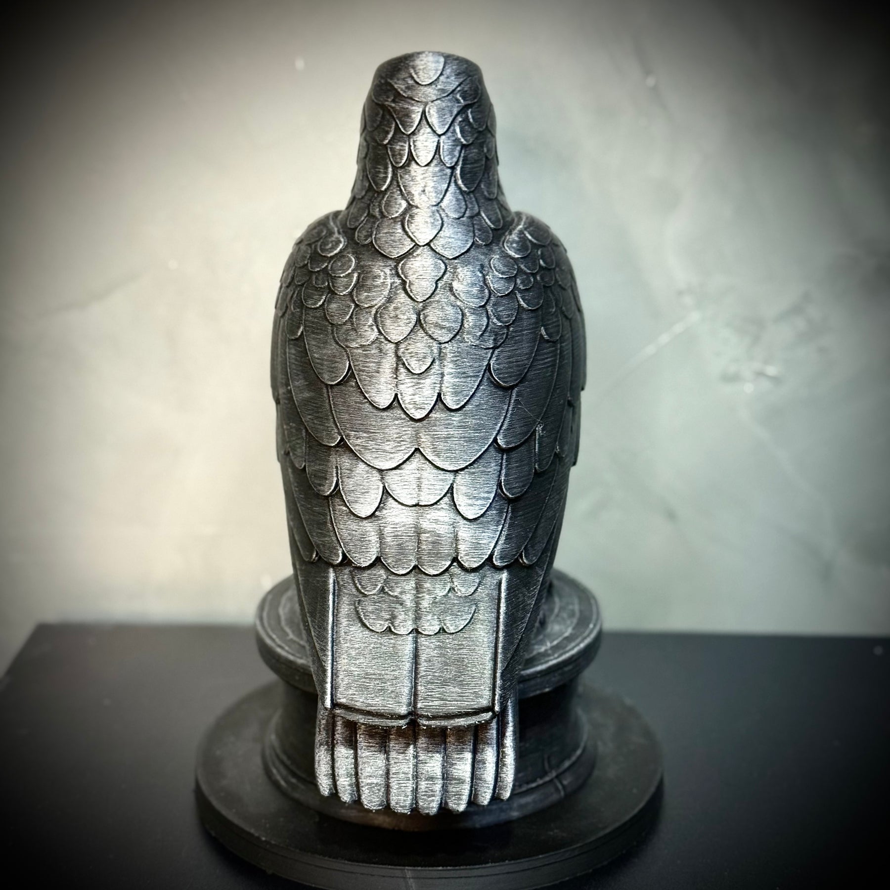 The eagle of perseverance – ( Figure Aguia da Perseverança) Premium Decorativo de Luxo pintado a mão, Pronta entrega