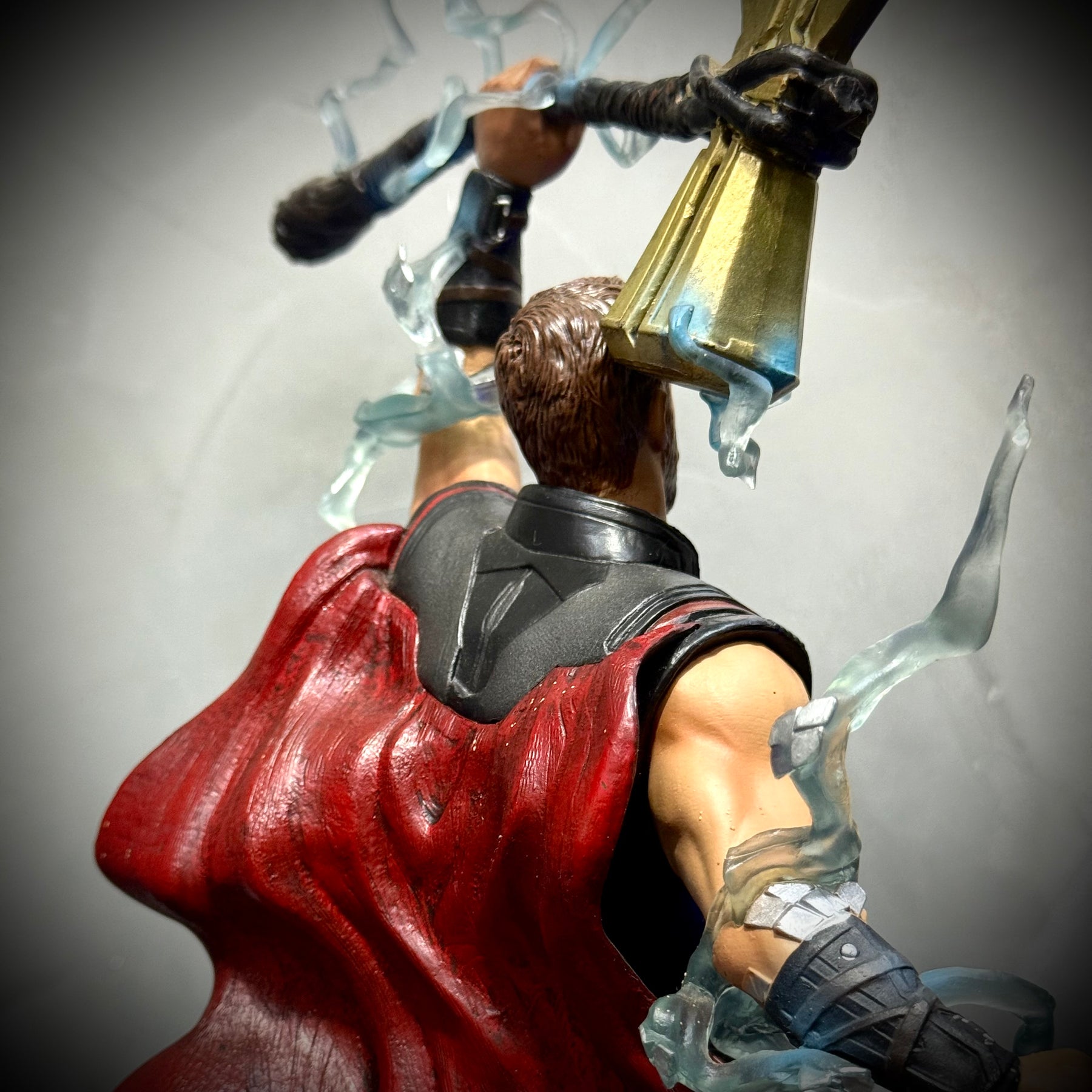 Action Figure Boneco Thor o deus do Trovão ( Vingadores Guerra infinita ) Grande de luxo pintado a mão Pronta Entrega Peça única