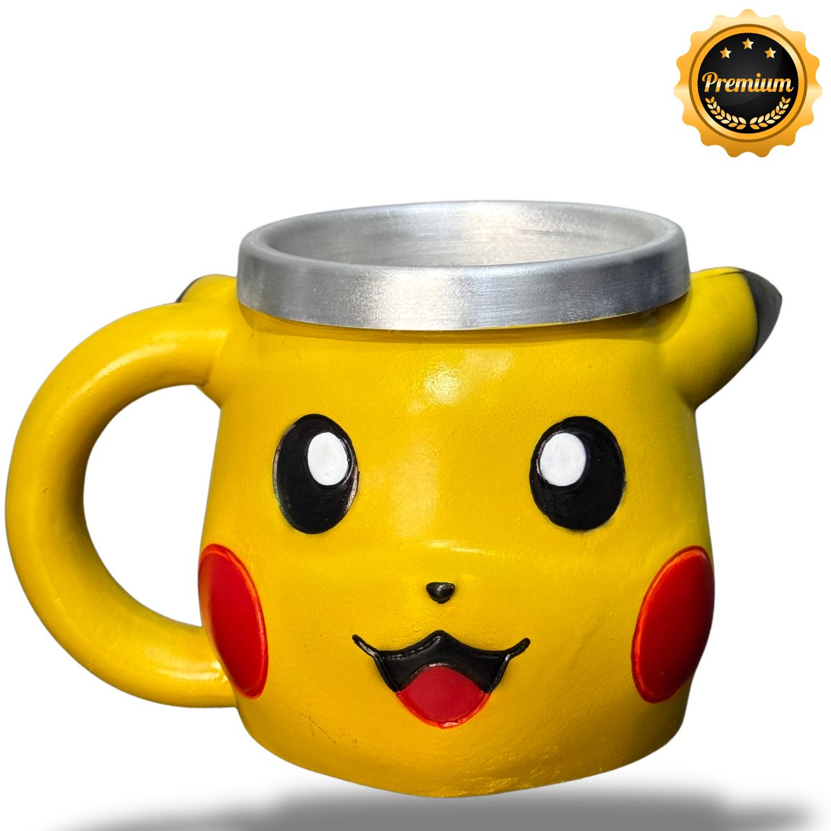Caneca personalizada Pikachu Pokemon pintada a mão de Luxo Pronta entrega