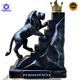 The Persistence Lion – ( Figure Leão da Persistência) Premium Decorativo  de Luxo pintado a mão, Pronta entrega