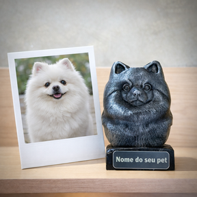 The Real love Bust🐶❤️ ( busto pet nome personalizado) Arte Premium Decorativa  de Luxo Pintada a Mão