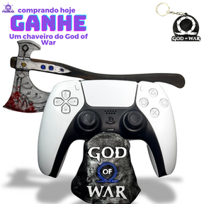 Suporte Premium Personalizado de Luxo para Controle de Playstation e Xbox + chaveiro de brinde DESCONTO VÁLIDO SÓ HOJE ✅