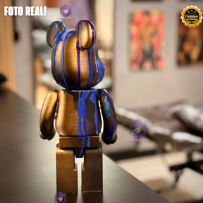The Metal Bear( Figure Streetart) GRANDE EXCLUSIVO Premium de Luxo pintado a mão, Pronta entrega, Peça única
