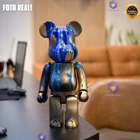The Metal Bear( Figure Streetart) GRANDE EXCLUSIVO Premium de Luxo pintado a mão, Pronta entrega, Peça única