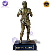 The Champion Rocky – ( Figure Rocky Balboa ) Premium Decorativo  de Luxo pintado a mão, Pronta entrega ORIGINAL.