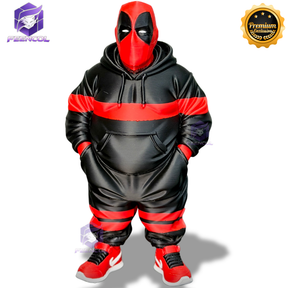 The Fat Deadpool Streetwise– ( Figure decorativa Deadpool Gordinho ) Premium de Luxo a mão, Pronta entrega