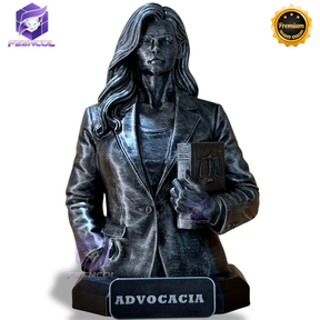 The Lawyer Legacy ( Figure decorativa Profissoes: Advogado (a)  Premium Decorativo  de Luxo pintado a mão, Pronta entrega ORIGINAL.