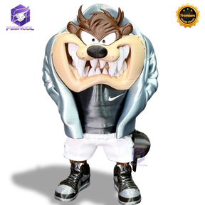 Tazz Bolado Streetwise  – ( Figure decorativa estilo Cartoon) Premium de Luxo a mão, Pronta entrega