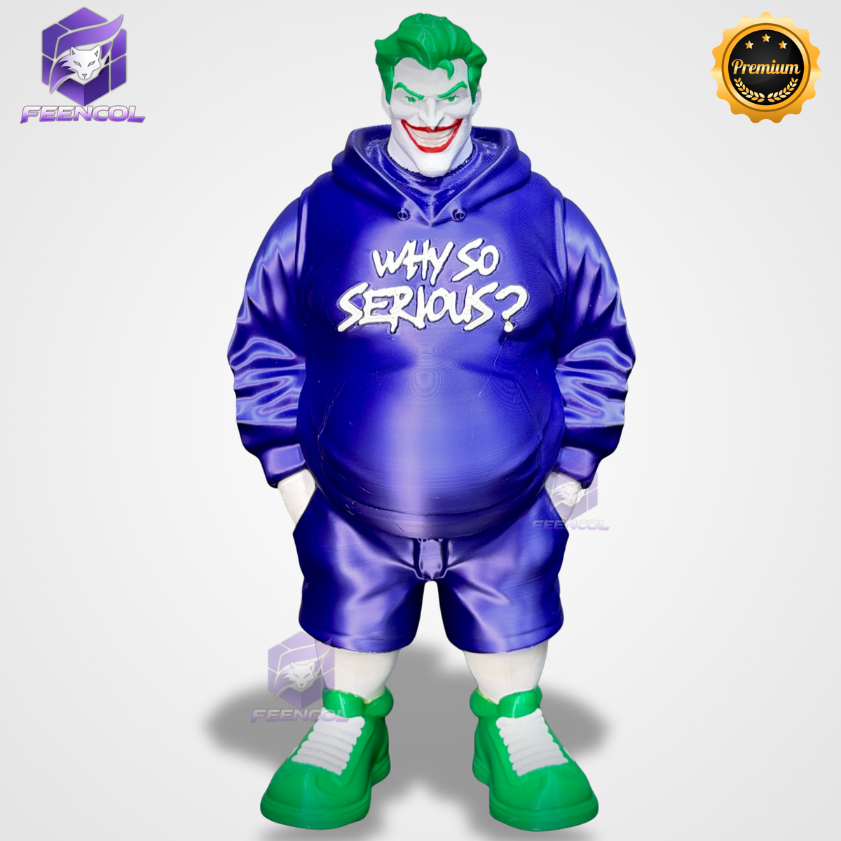 The Fat Joker Streetwise– ( Figure decorativa Coringa Gordinho ) Premium de Luxo a mão, Pronta entrega