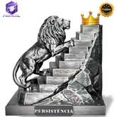 The Persistence Lion 2  – ( Figure Leão da Persistência nova versão robusta) Premium Decorativo  de Luxo pintado a mão, Pronta entrega ORIGINAL