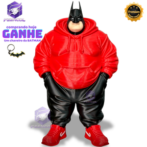 The Fat Batman Streetwise– ( Figure decorativa Batman Gordinho ) Premium de Luxo a mão, Pronta entrega