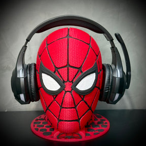 Suporte Para Headset Fone Gamer -  Homem aranha de luxo  pintado a mão Pronta Entrega