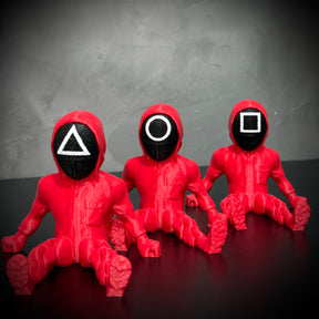 Action Figure Boneco guardas ROUND 6 Articulado  COMPRE 1 LEVE 3  Pronta Entrega Decoração de Luxo artesanal