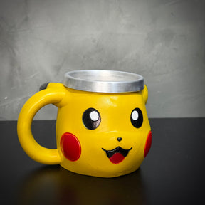 Caneca personalizada Pikachu Pokemon  pintada a mão de Luxo Pronta entrega