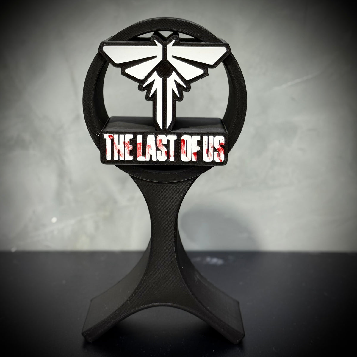 Suporte Premium Para Headset Fone Gamer The Last of Us de Luxo de luxo  pintado a mão +CHAVEIRO DE BRINDE Pronta Entrega