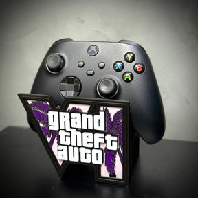 Suporte Premium para Controle Playstation/xbox GTA 6 , de luxo  pintado a mão +CHAVEIRO DE BRINDE Pronta Entrega