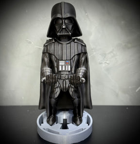 Suporte Premium Para Controle de Playstation e Xbox Darth Vader ( Star Wars) de luxo  pintado a mão Pronta Entrega com chaveiro de brinde