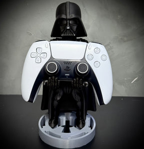 Suporte Premium Para Controle de Playstation e Xbox Darth Vader ( Star Wars) de luxo  pintado a mão Pronta Entrega com chaveiro de brinde