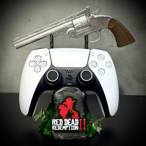 Suporte Premium Para Controle de Playstaion/Xbox Red Dead Redemption 2 Nova Versão  pintado a mão +CHAVEIRO DE BRINDE Pronta Entrega