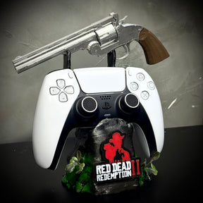 Suporte Premium Para Controle de Playstaion/Xbox Red Dead Redemption 2 Nova Versão  pintado a mão +CHAVEIRO DE BRINDE Pronta Entrega