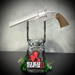 Suporte Premium Para Controle de Playstaion/Xbox Red Dead Redemption 2 Nova Versão  pintado a mão +CHAVEIRO DE BRINDE Pronta Entrega