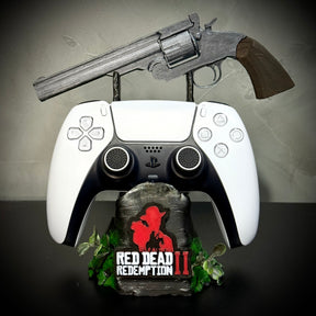 Suporte Premium Para Controle de Playstaion/Xbox Red Dead Redemption 2 Nova Versão  pintado a mão +CHAVEIRO DE BRINDE Pronta Entrega