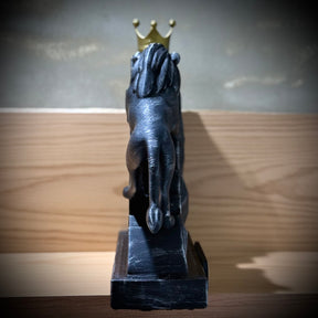 The Persistence Lion – ( Figure Leão da Persistência) Premium Decorativo  de Luxo pintado a mão, Pronta entrega