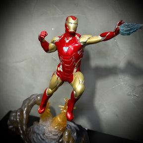 Action Figure Boneco  Homem de ferro ( Iron man)  de luxo pintado a mão Pronta Entrega Peça única