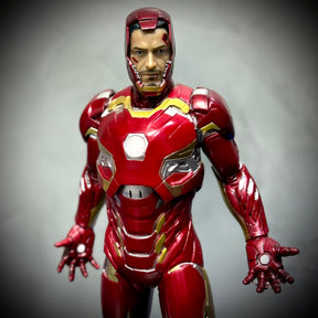 Action Figure Boneco Tony Stark (  Homem de ferro )  de luxo pintado a mão Pronta Entrega Peça única