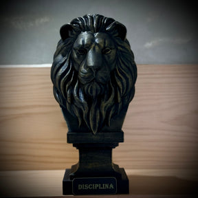 Kit 3 Totens Premium Decorativos Gold, Dourados Leão Disciplina, Lobo Execução, Aguia Foco, de Luxo pintados a mão, Pronta entrega