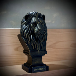 Kit 3 Totens Premium Decorativos Gold, Dourados Leão Disciplina, Lobo Execução, Aguia Foco, de Luxo pintados a mão, Pronta entrega