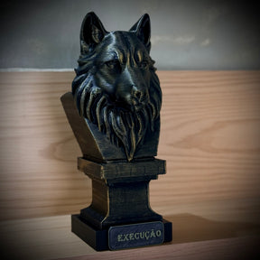 Kit 3 Totens Premium Decorativos Gold, Dourados Leão Disciplina, Lobo Execução, Aguia Foco, de Luxo pintados a mão, Pronta entrega