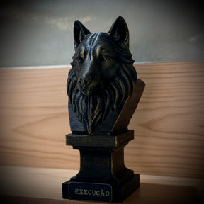 Kit 3 Totens Premium Decorativos Gold, Dourados Leão Disciplina, Lobo Execução, Aguia Foco, de Luxo pintados a mão, Pronta entrega