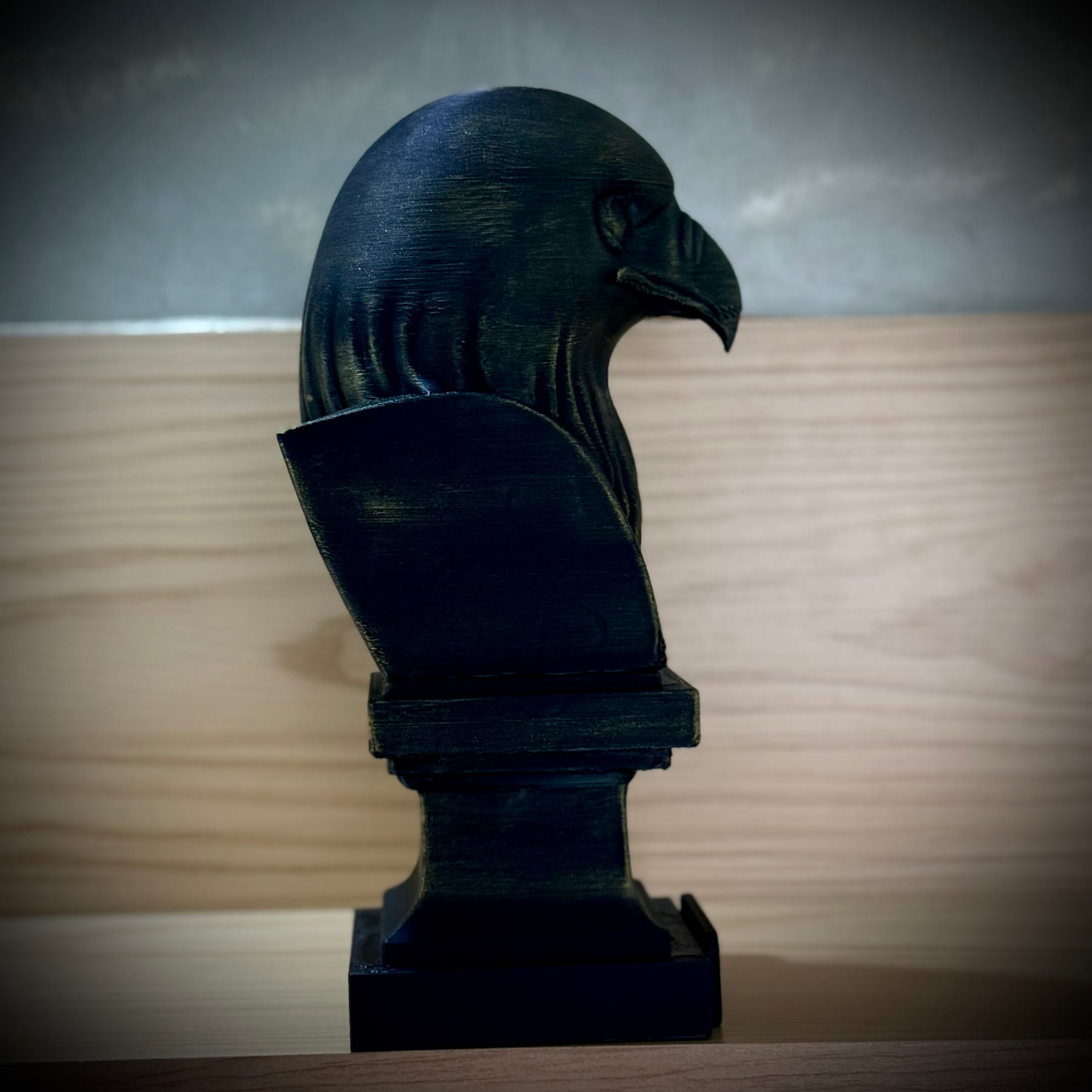 Kit 3 Totens Premium Decorativos Gold, Dourados Leão Disciplina, Lobo Execução, Aguia Foco, de Luxo pintados a mão, Pronta entrega