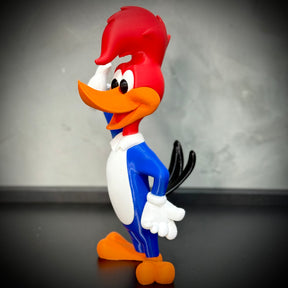 O Pica Pau– ( Figure decorativa estilo Cartoon) Premium de Luxo pintado a mão, Pronta entrega