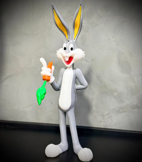 O Perna Longa– ( Figure decorativa estilo Cartoon) Premium de Luxo a mão, Pronta entrega